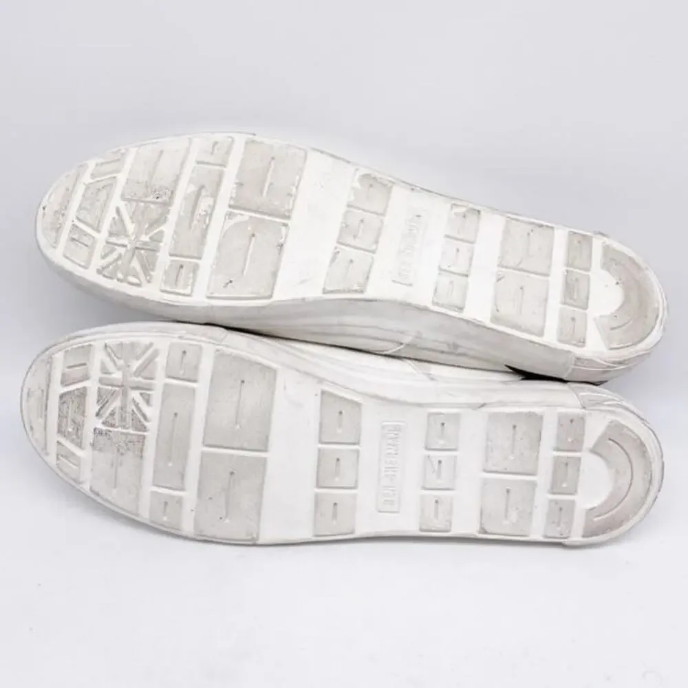 Ben Sherman Men's Percy‎ Laceless Sneakers White Size 12